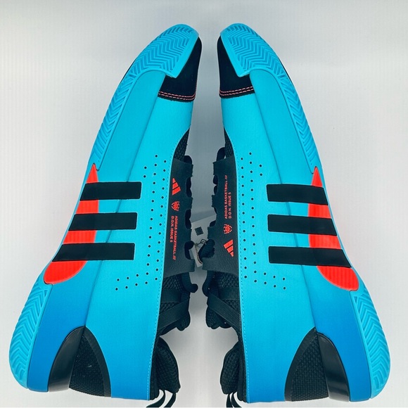 Men’s Adidas D.O.N. Issue 5 Donovan Mitchell Basketball Shoe Blue IE8325 Size 11 - Picture 6 of 10